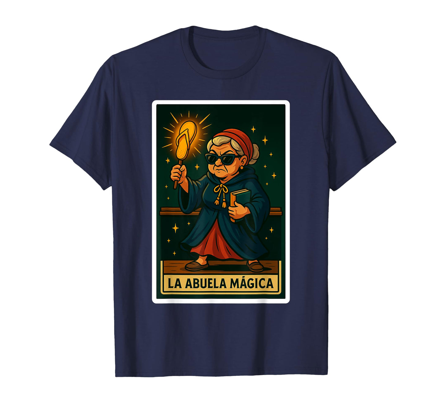 Funny Spanish-Mexican Bingo Gifts - La Abuela Magica T-Shirt