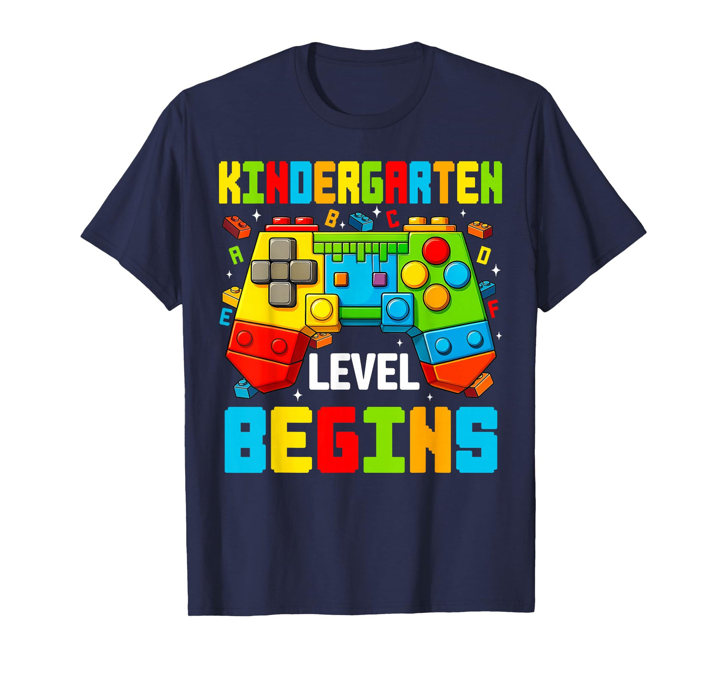 Master Builder Blocks Gaming Kindergarten Level Begins T-Shirt