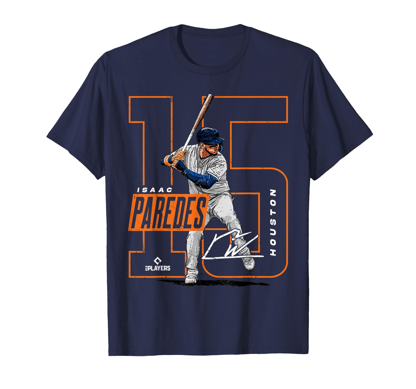 Isaac Paredes | Houston MLB Baseball Players| MLBIPA204M T-Shirt