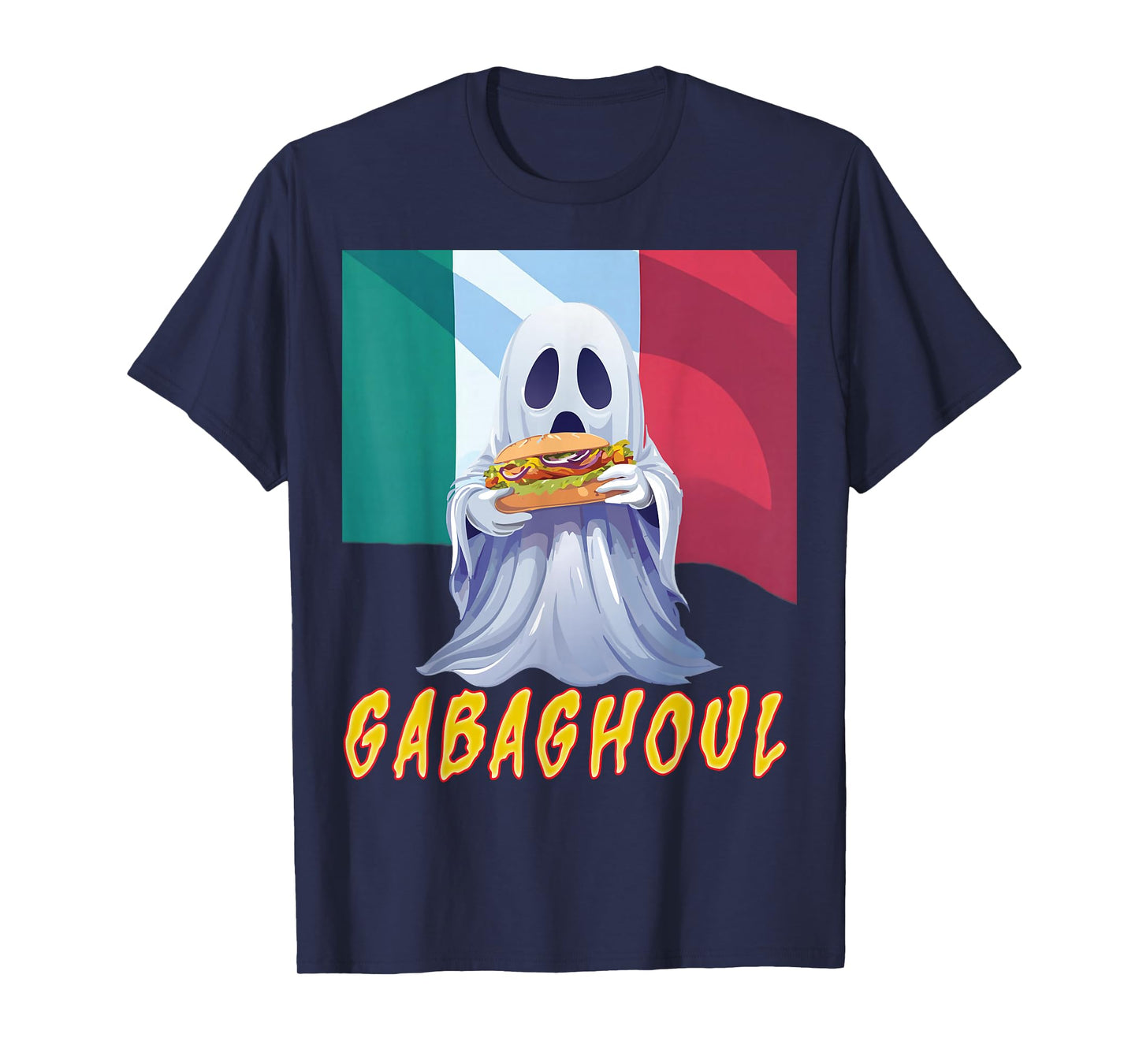 Funny Gabaghoul Gabagool Italian American Halloween Costume T-Shirt