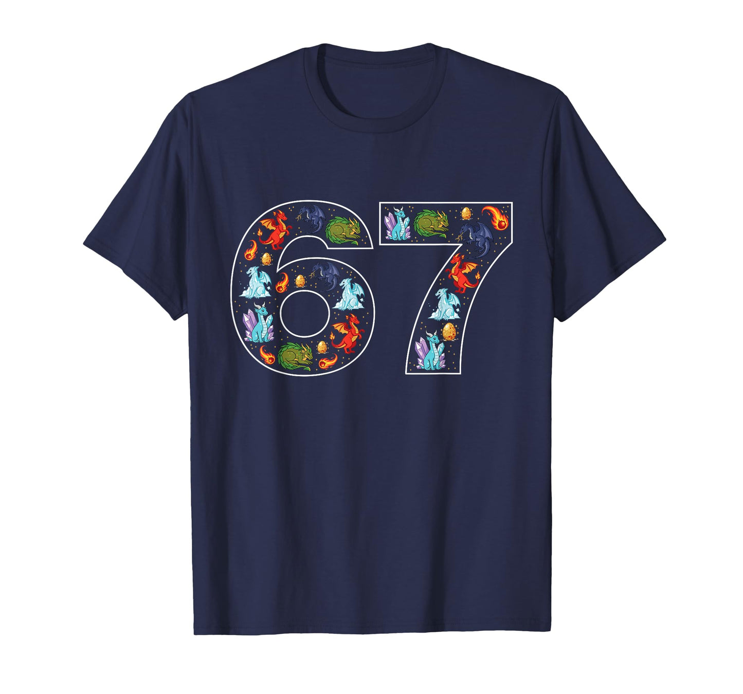 67 Dragons Six Seven T-Shirt