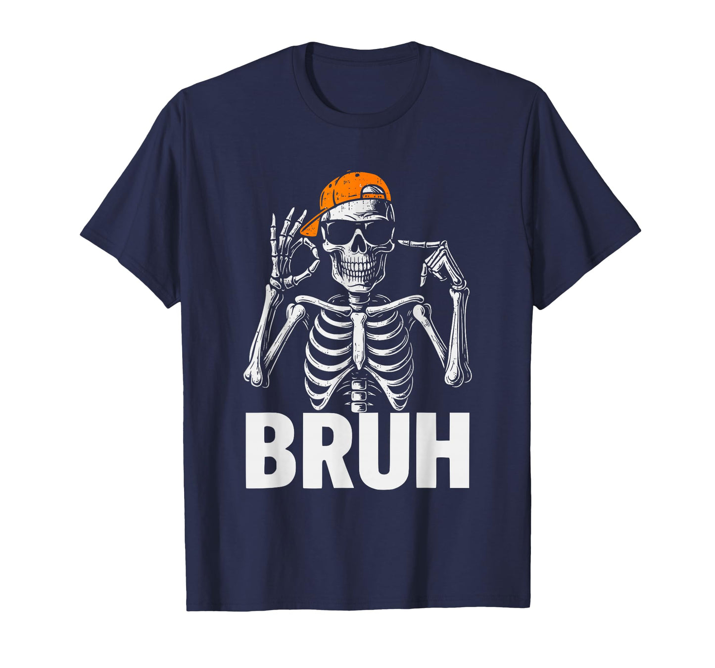 67 Halloween Meme 6 7 Skeleton Six Seven Numbers Funny Bruh T-Shirt