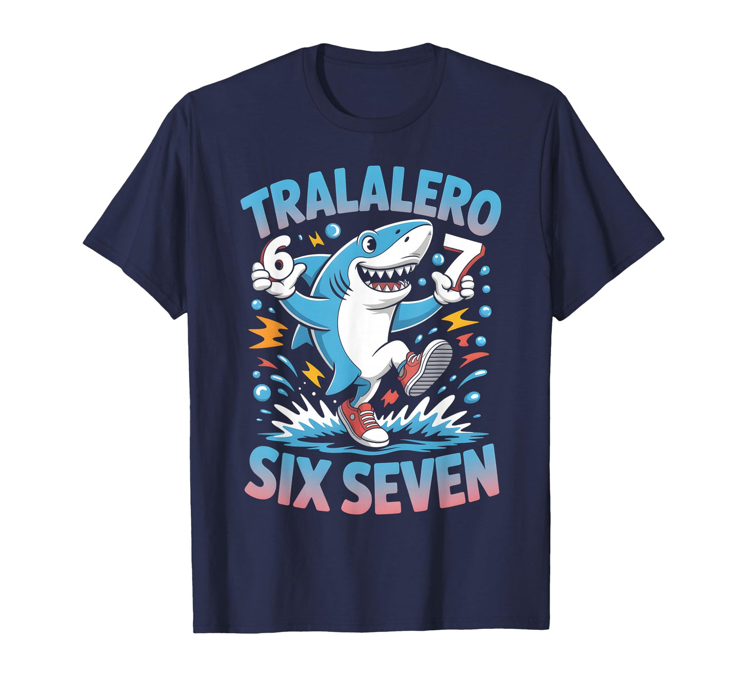 67 Brainrot Italian Meme Funny 67 Kids Costume Six Seven 6-7 T-Shirt