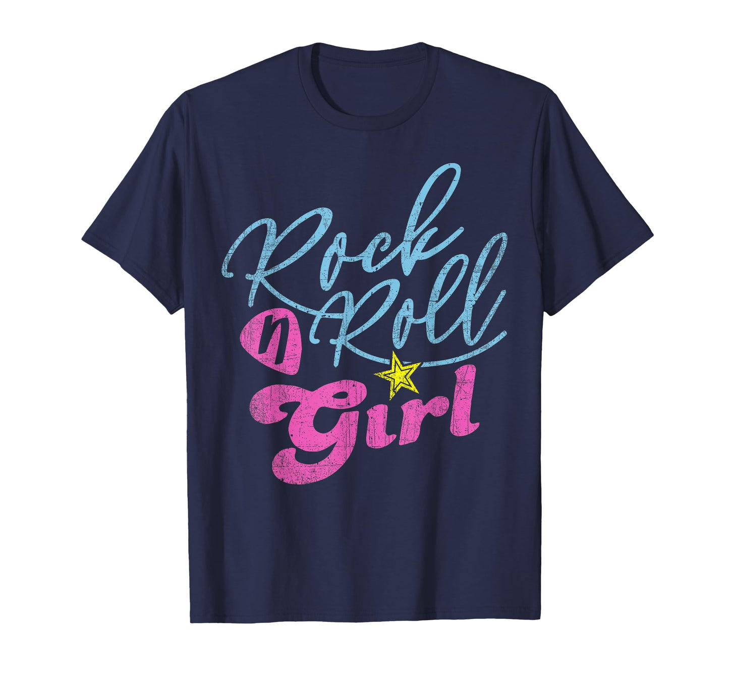 Rock N Roll Girl Purple Darla Rock and Roll Girl Shirt Darla T-Shirt