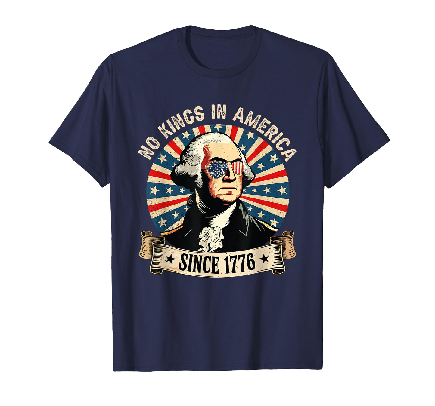 Patriotic Pro-Democracy Protest June 14 No Kings In America T-Shirt