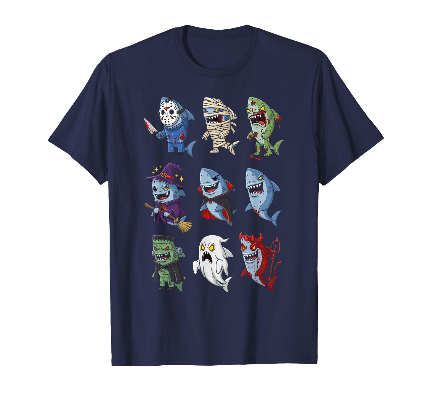 Halloween Funny Shark T-Shirt