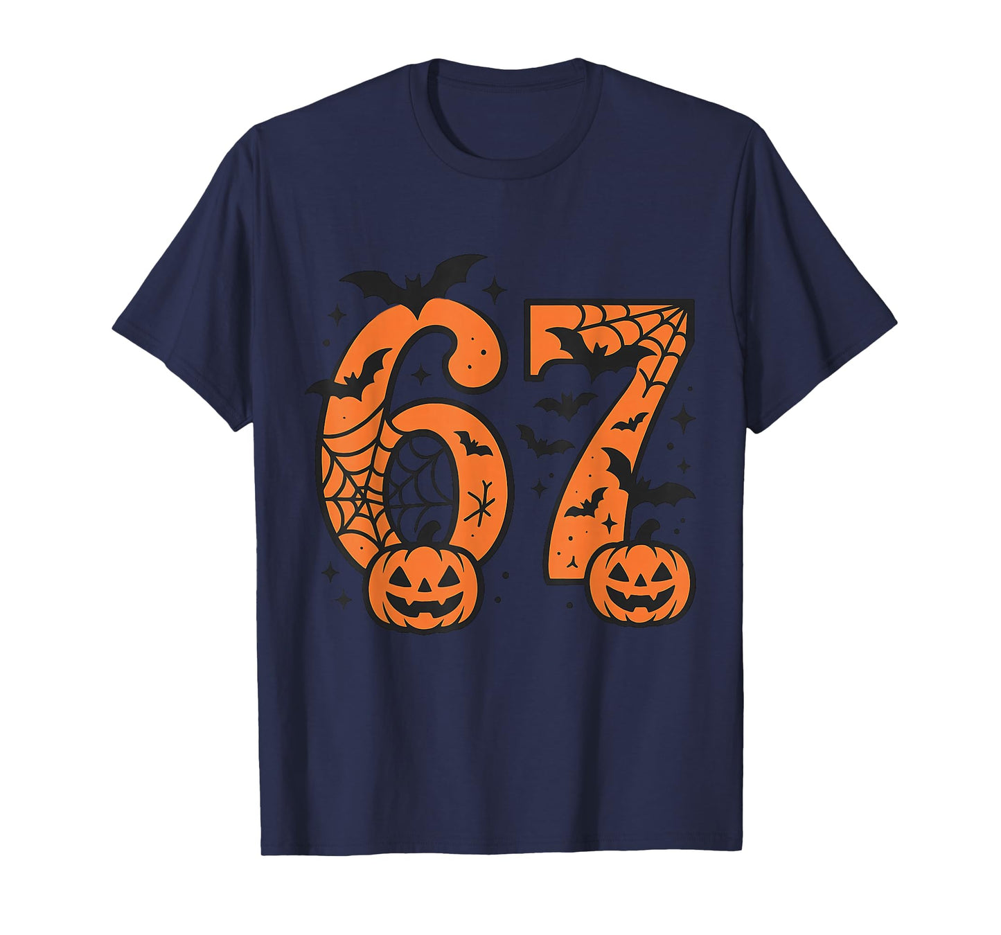 Funny 67 Six Seven Couple Matching Halloween Costume Meme T-Shirt
