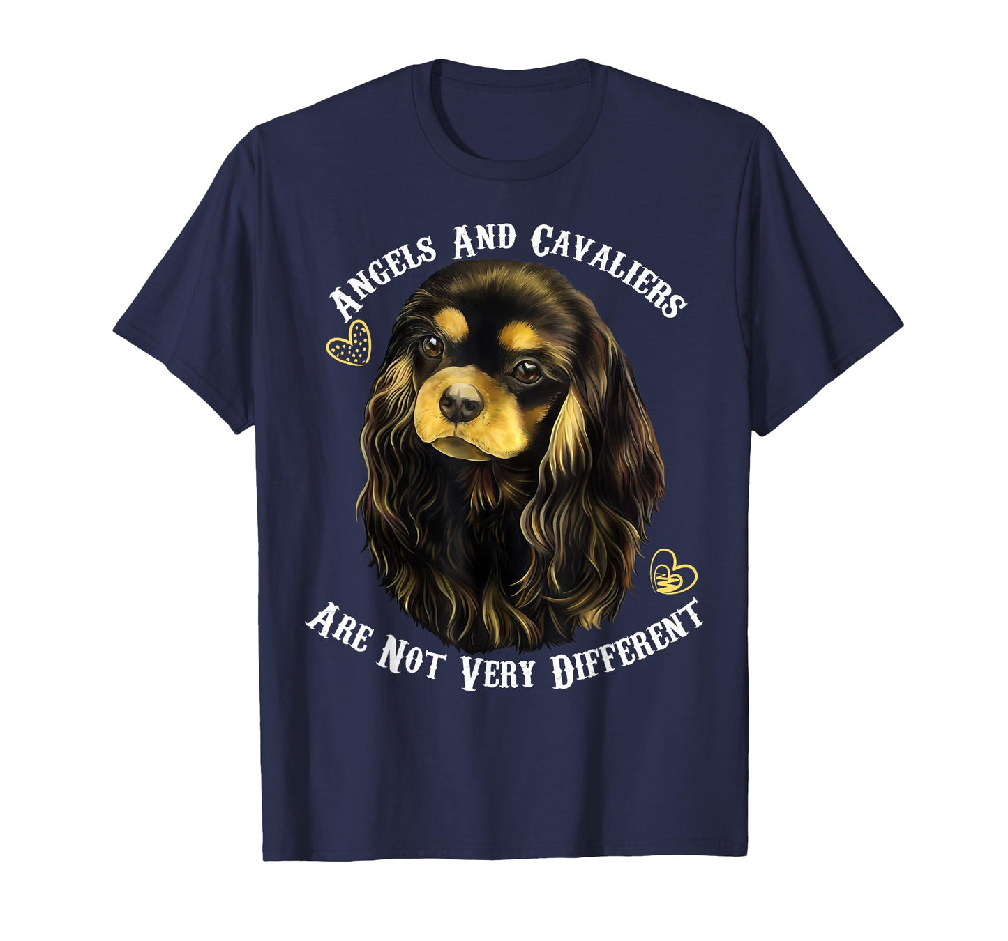 Black and Tan, Cavalier King Charles Spaniel T-Shirt