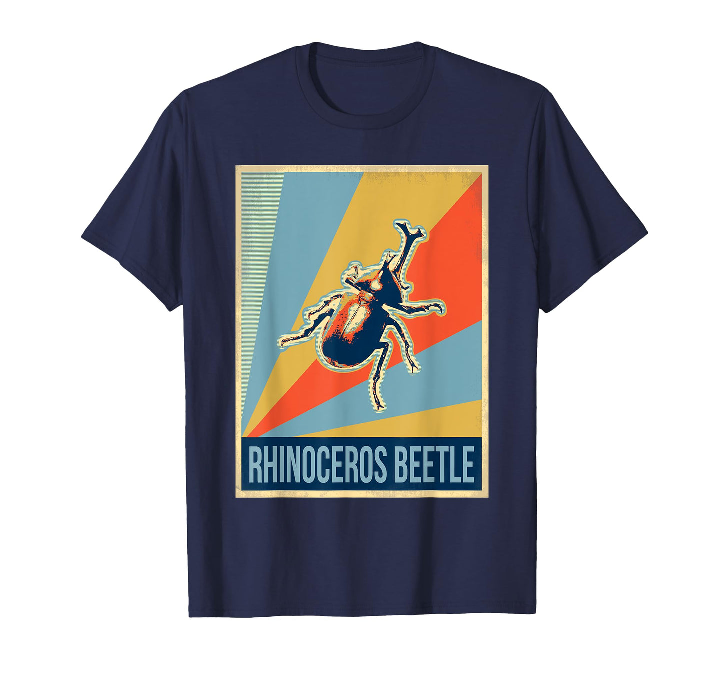 Vintage Rhinoceros Beetle T Shirt