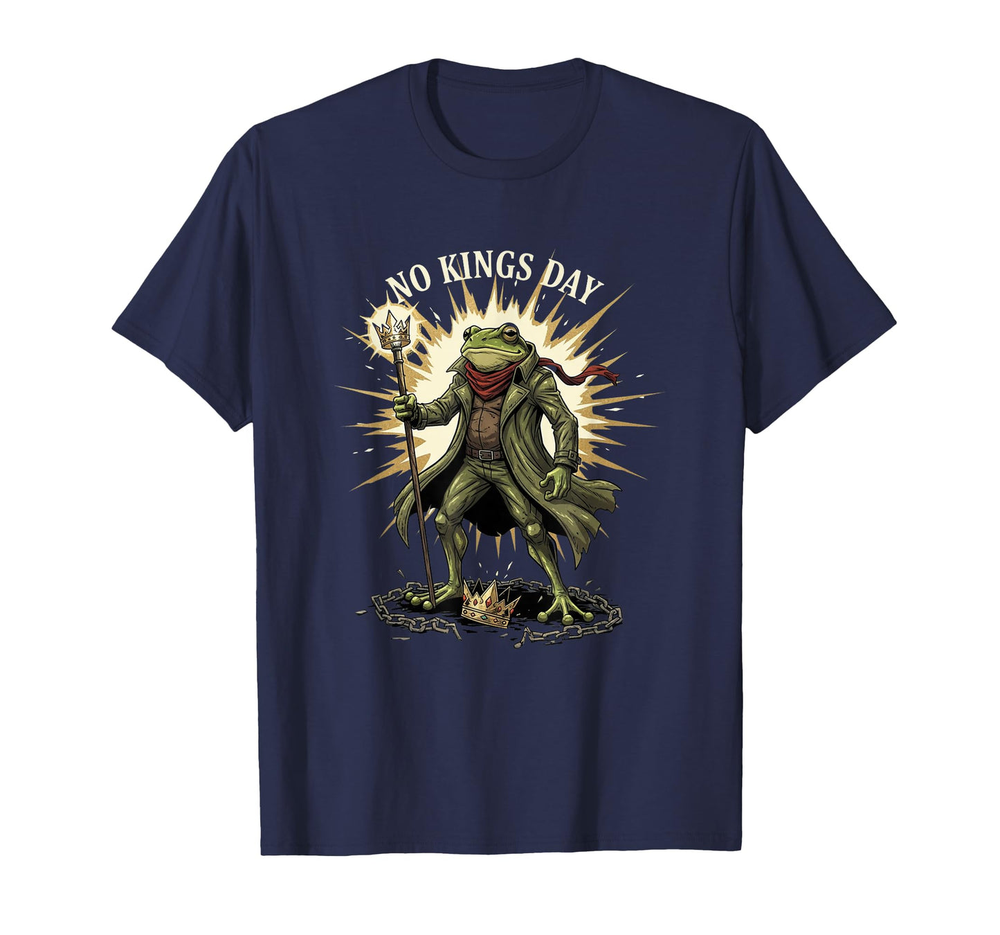 No Kings Day Portland Shirt Frog Protest T-Shirt