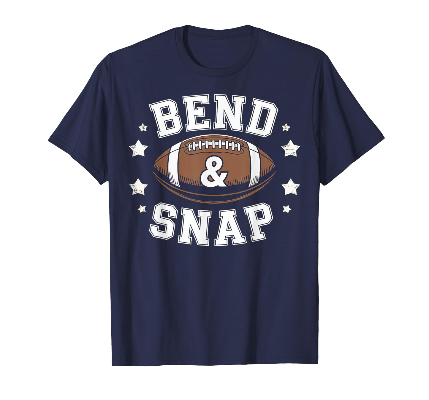 Cute Bend and Snap Football T-Shirt