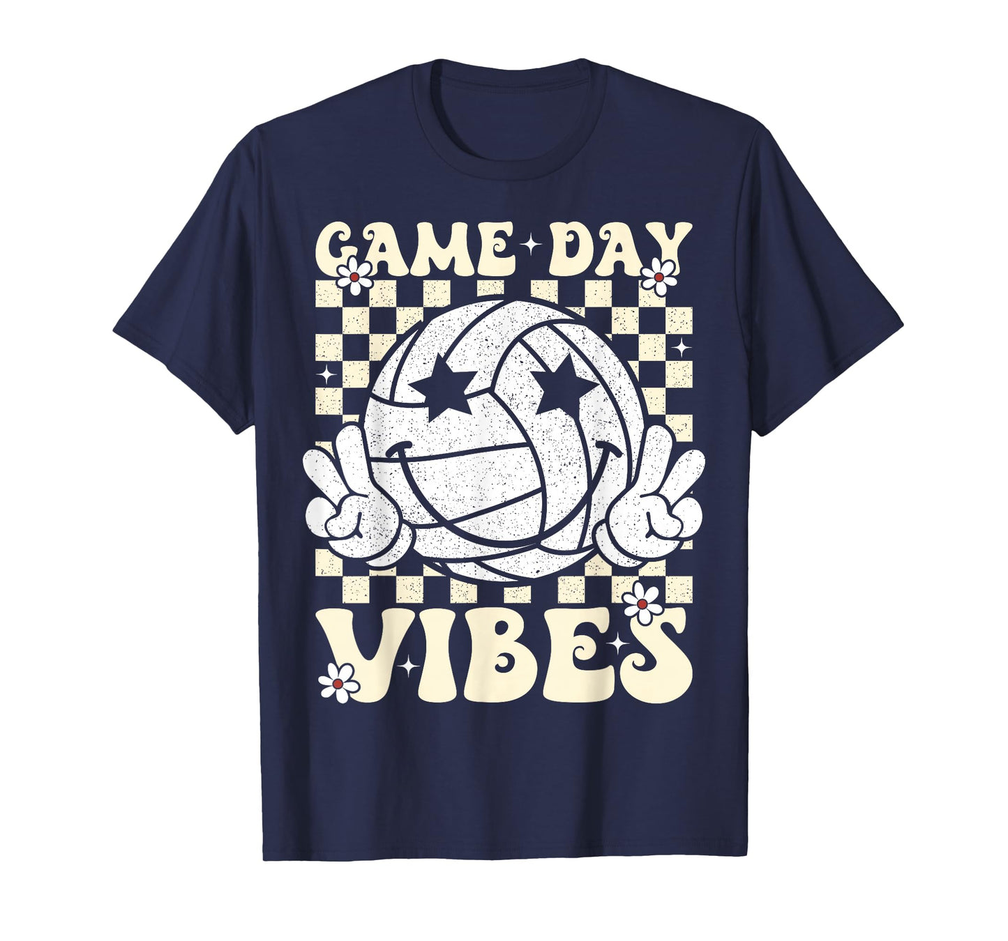 Retro Volleyball Game Day Vibes Volleyball Girl Women T-Shirt