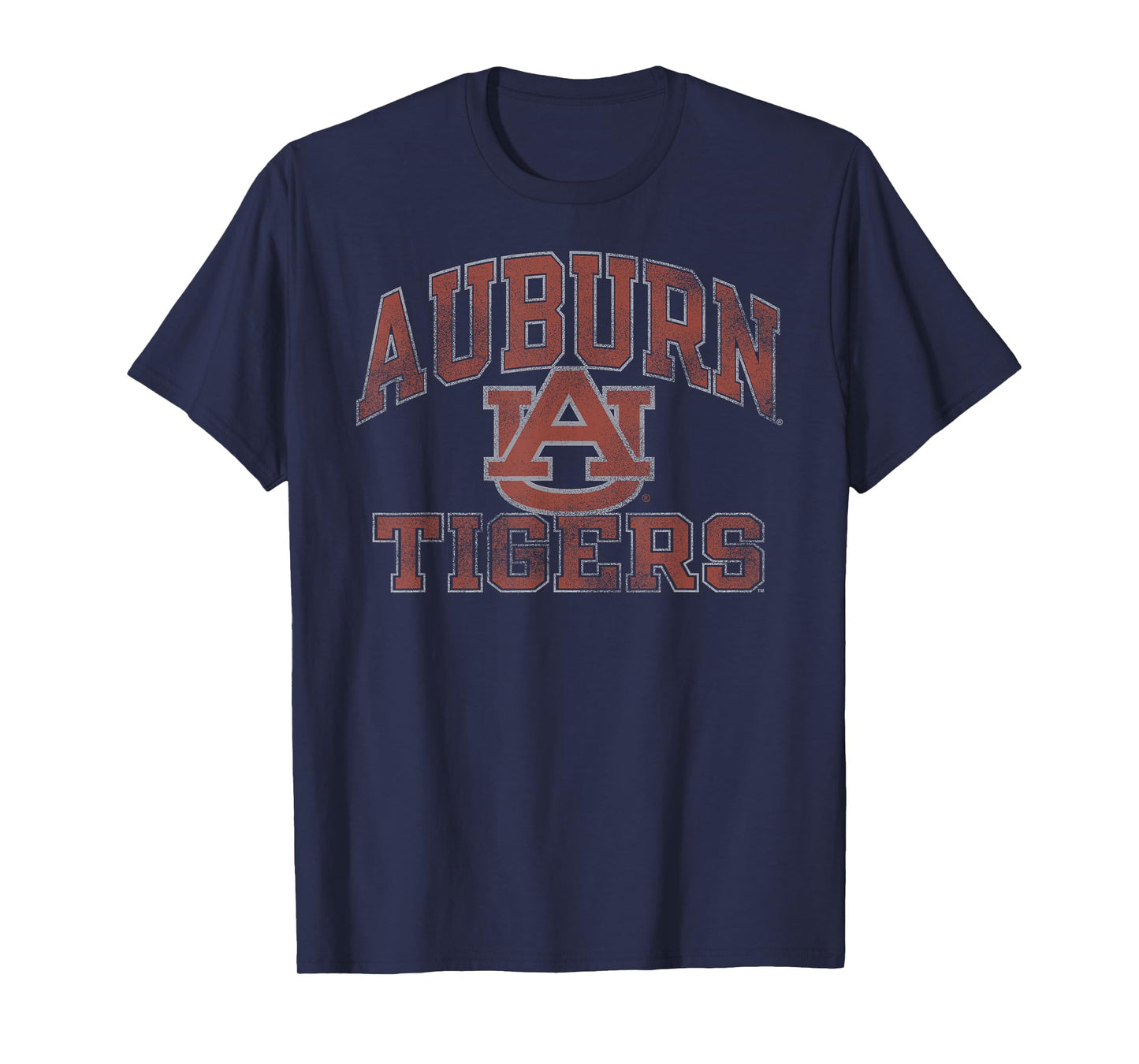 Auburn Tigers Vintage Worn Navy Officially Licensed T-Shirt