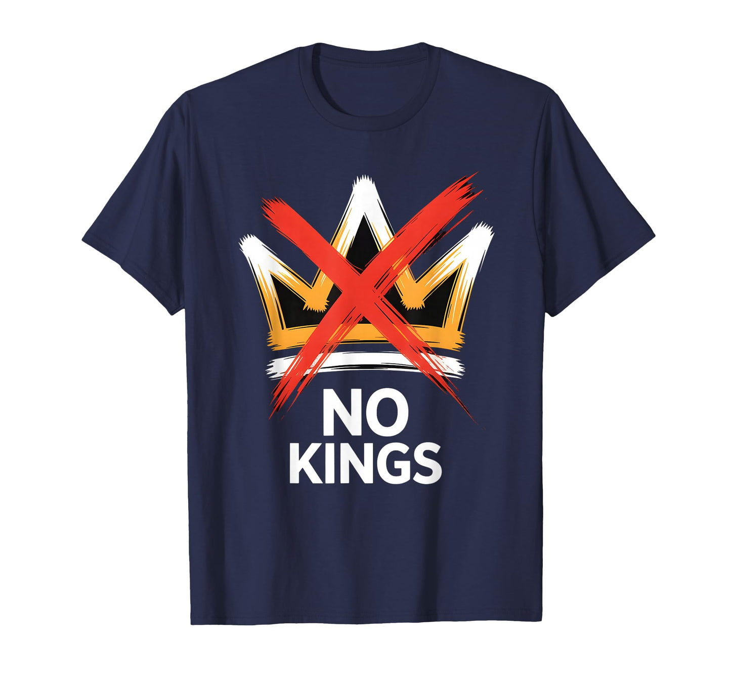 No Kings Protest Democracy No Kings in America Patriotic T-Shirt