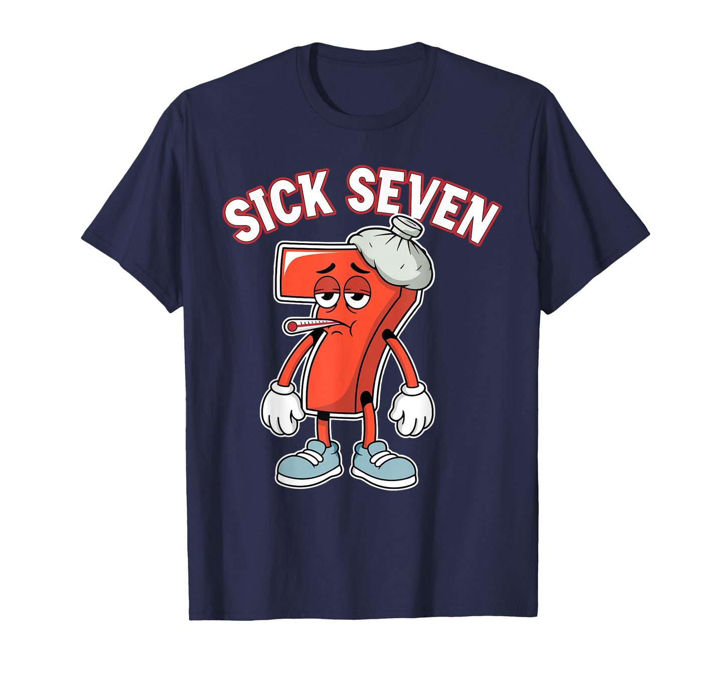 Sick Seven 67 Meme Six Seven Fun Wordplay T-Shirt