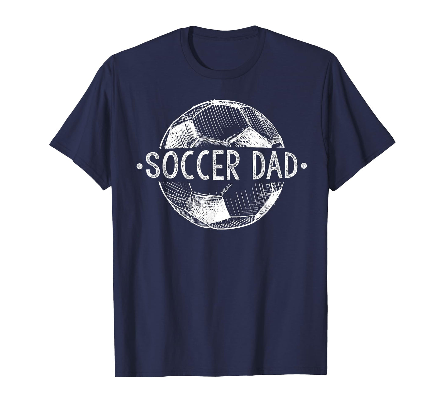 Soccer Dad Family Matching Team Player Gift Sport Lover Papa T-Shirt