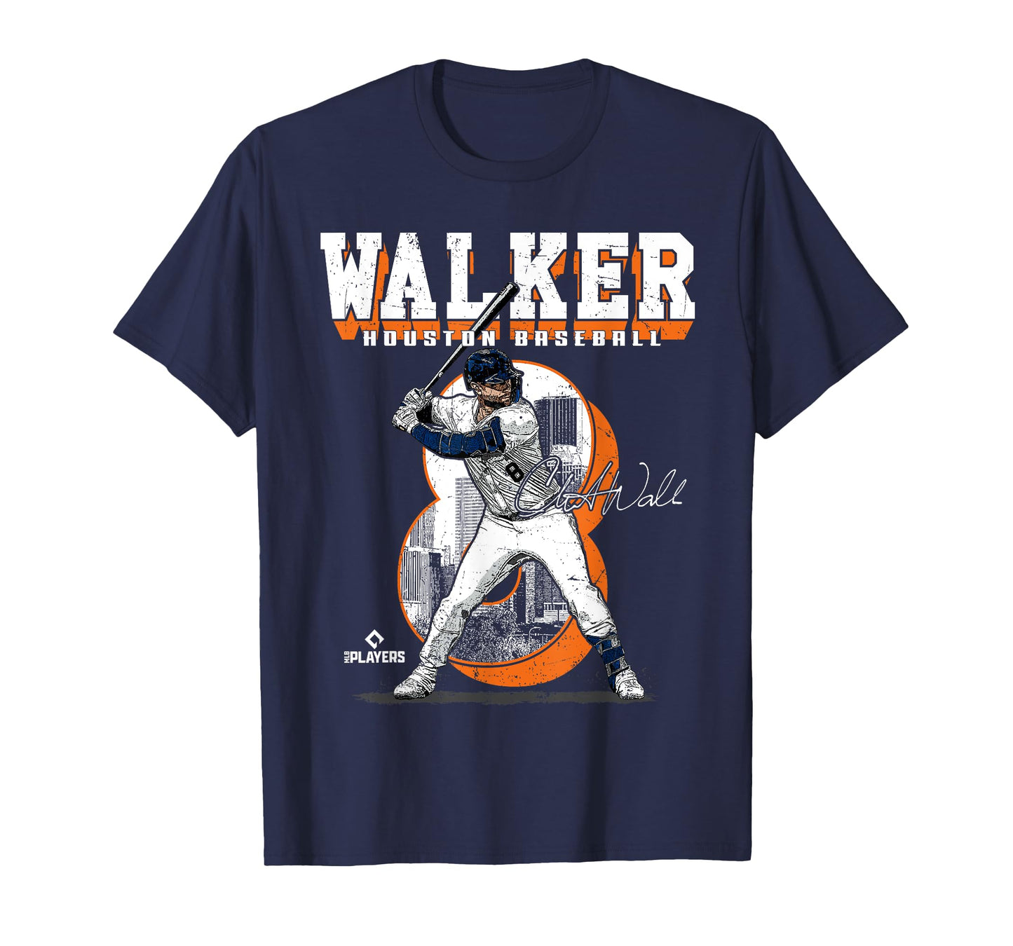 Christian Walker | Houston MLB Baseball Players | MLBCWA206M T-Shirt