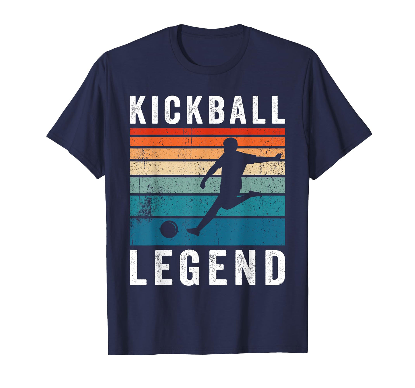 Kickball Legend Funny Kickball Player Retro Kickball T-Shirt