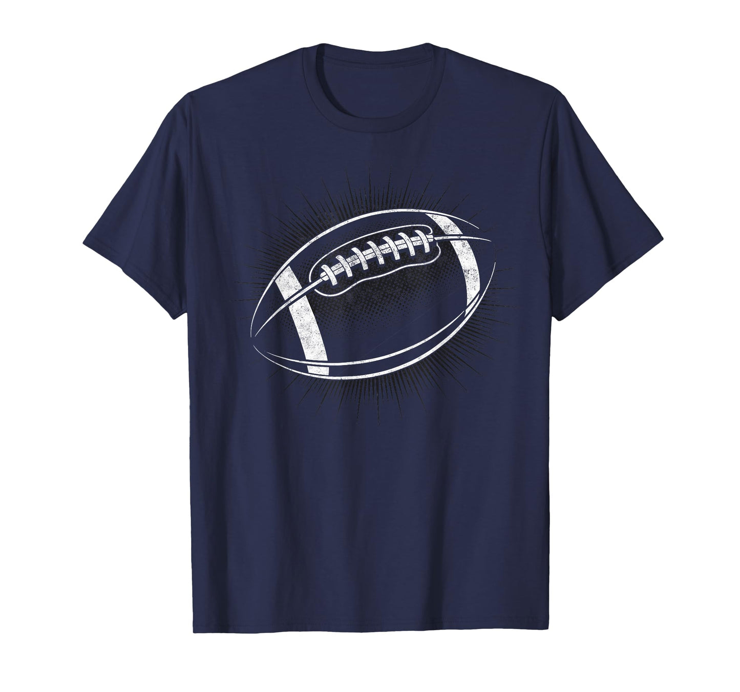 Vintage Football Ball Players Touchdown Game Day Football T-Shirt