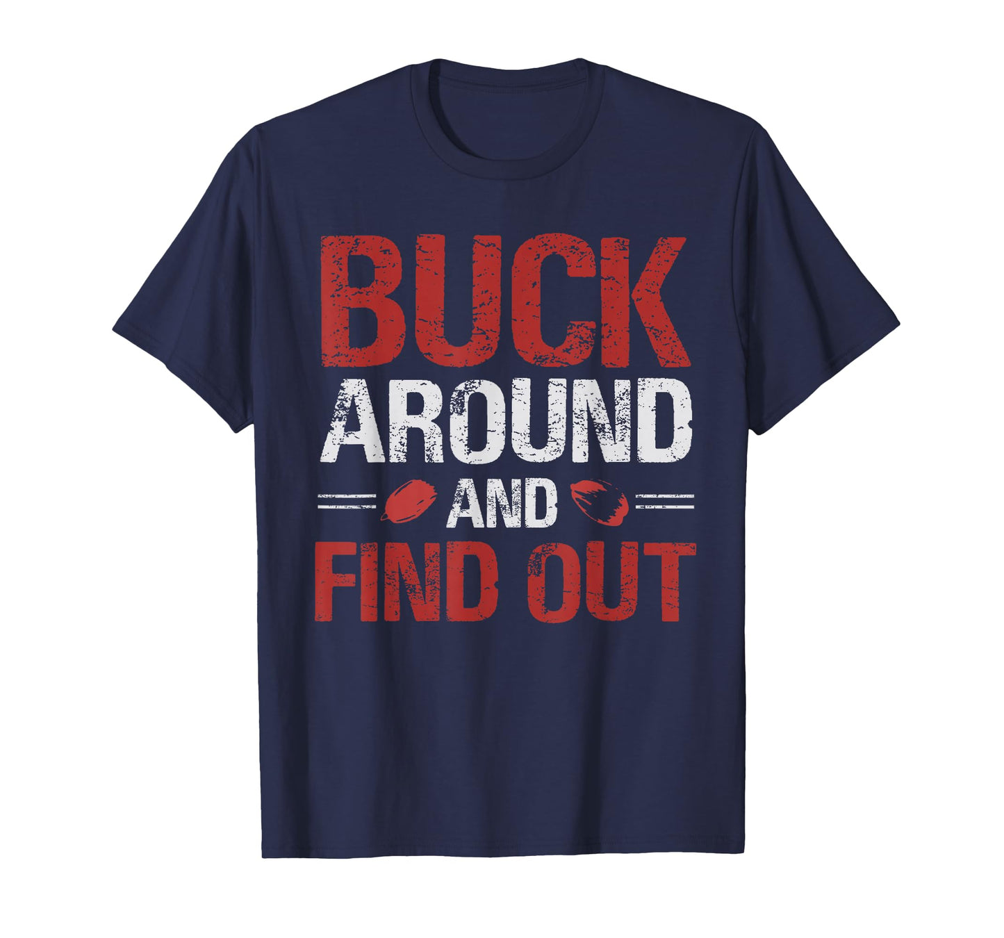 Buck Around and Find Out Funny Ohio Map Vintage Adults Kids T-Shirt