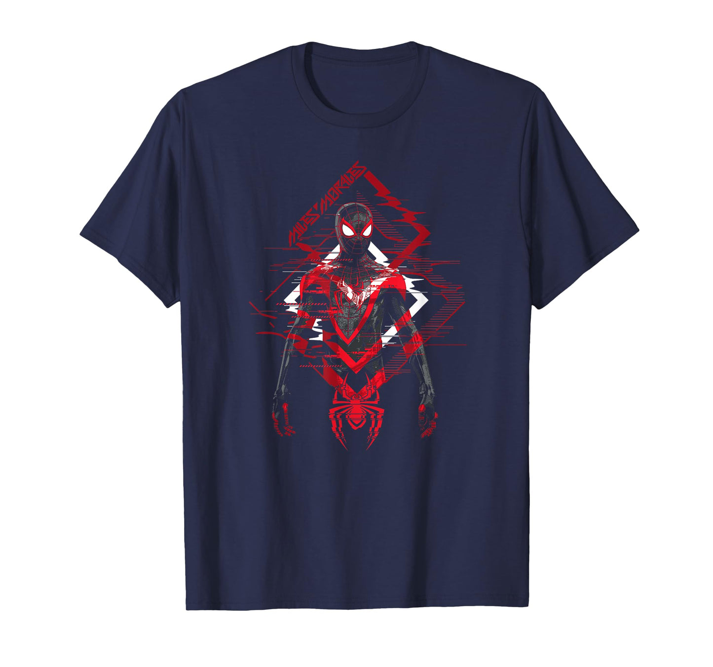 Marvel Spider-Man: Miles Morales Game Spidey Glitch T-Shirt