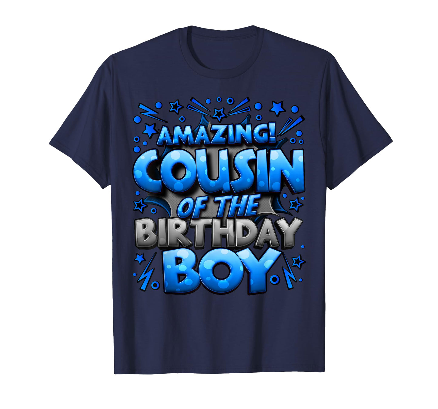 Cousin of the Birthday Boy Matching Family Cousin T-Shirt
