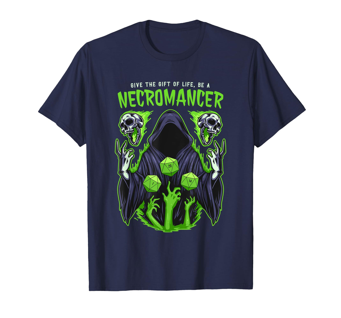 Gift of Life Necromancer Role Playing Game Funny RPG T-Shirt