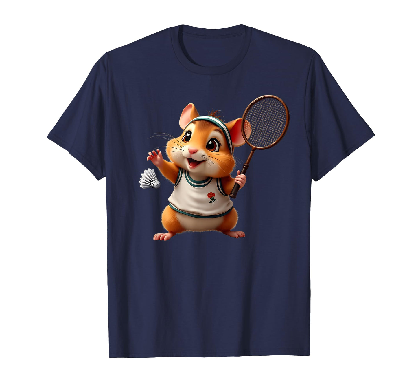 Badminton Art For Men Women Kids Badminton Lover Badminton T-Shirt