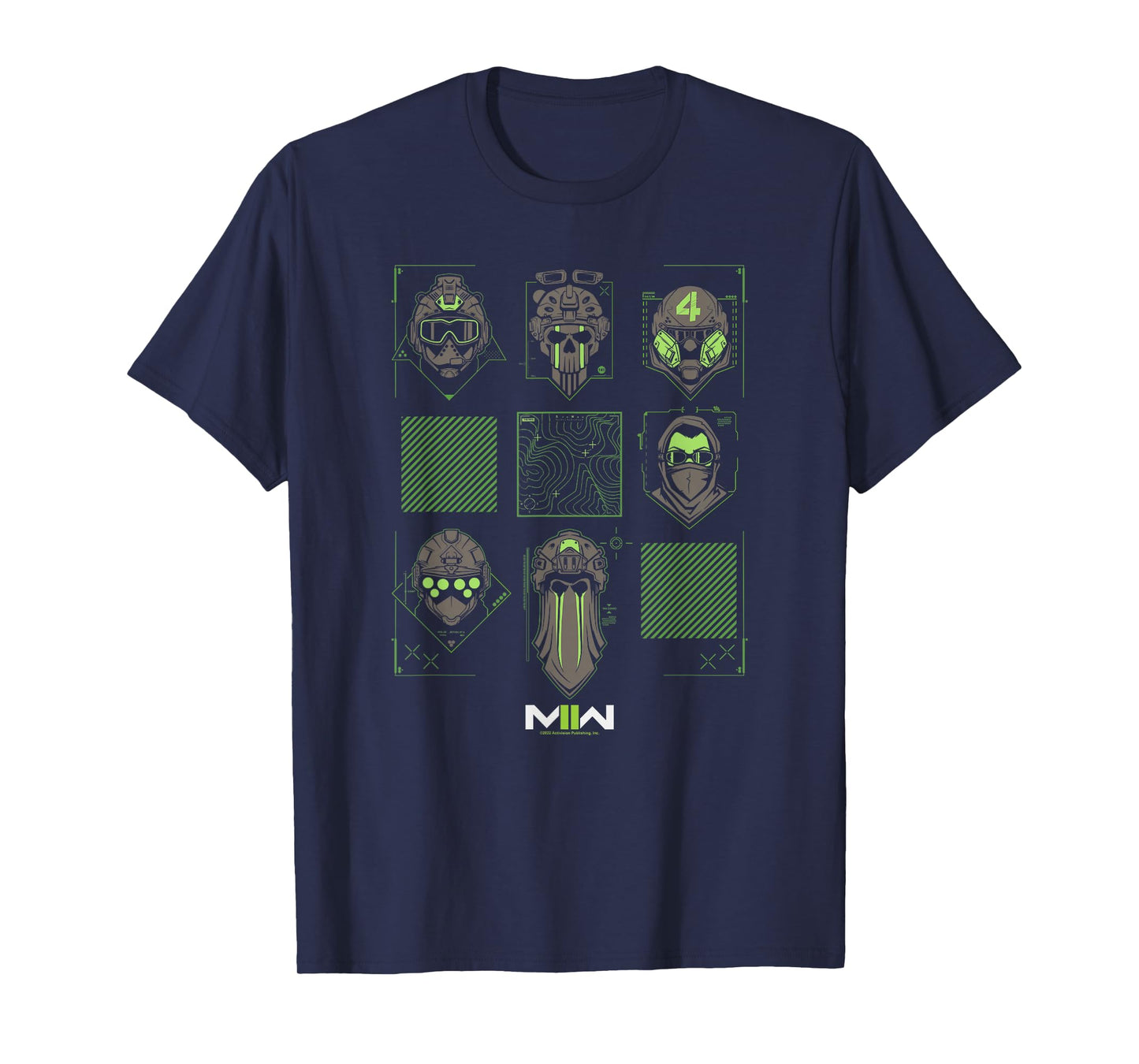 Call of Duty: Modern Warfare 2 Operators Faces Collage T-Shirt