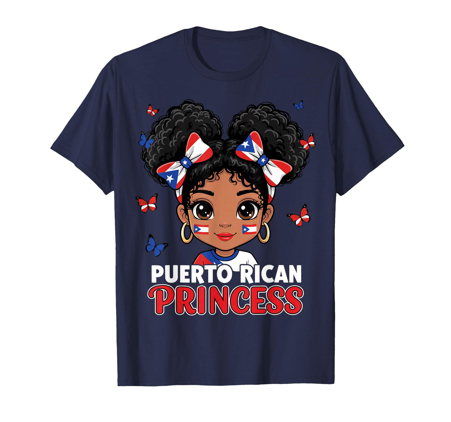 Puerto Rican Princess Puerto Rico Hispanic Heritage T-Shirt