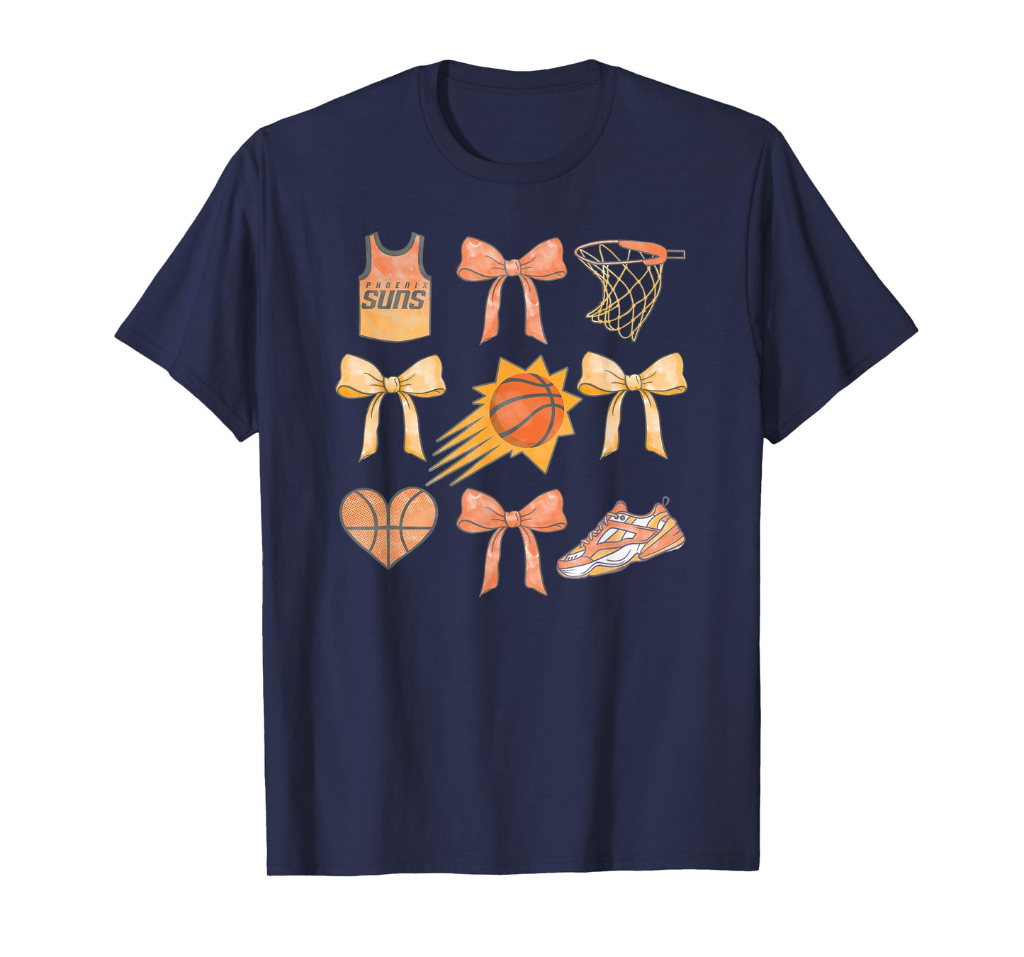 NBA Phoenix Suns Bow Grid T-Shirt