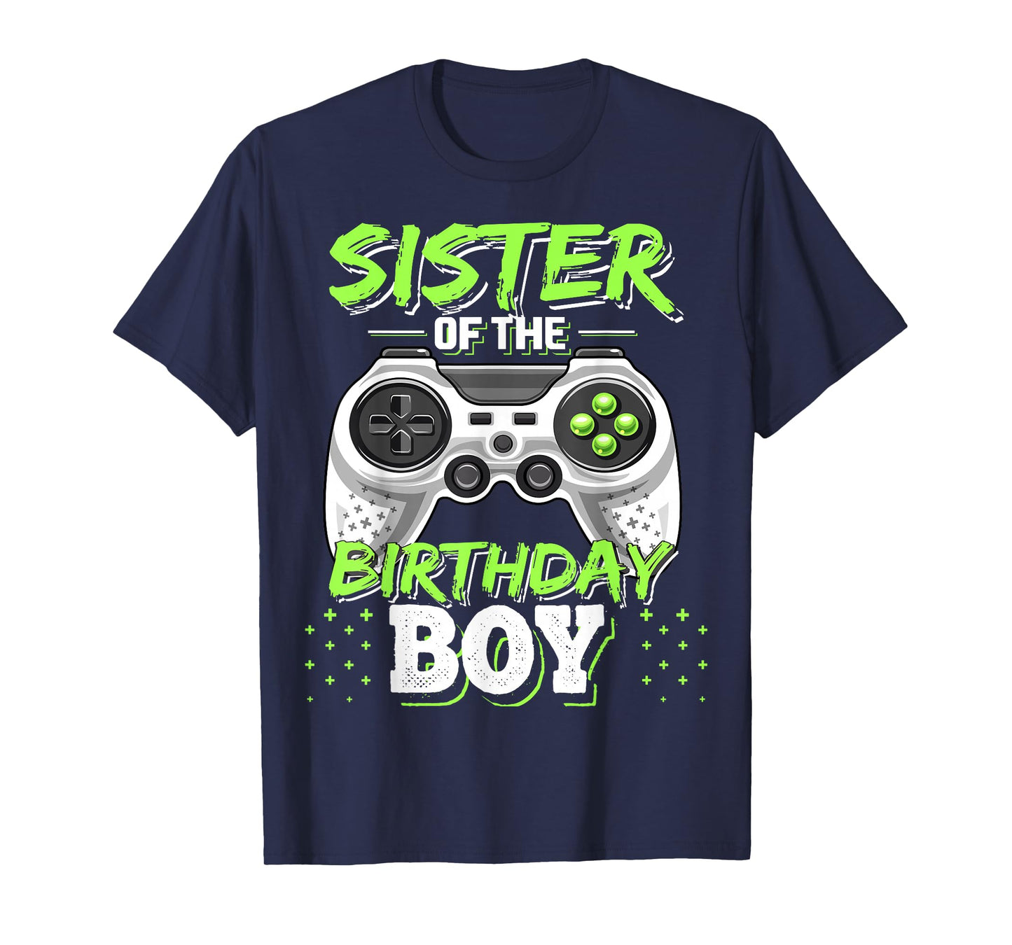 Sister of the Birthday Boy Matching Video Game Birthday Gift T-Shirt