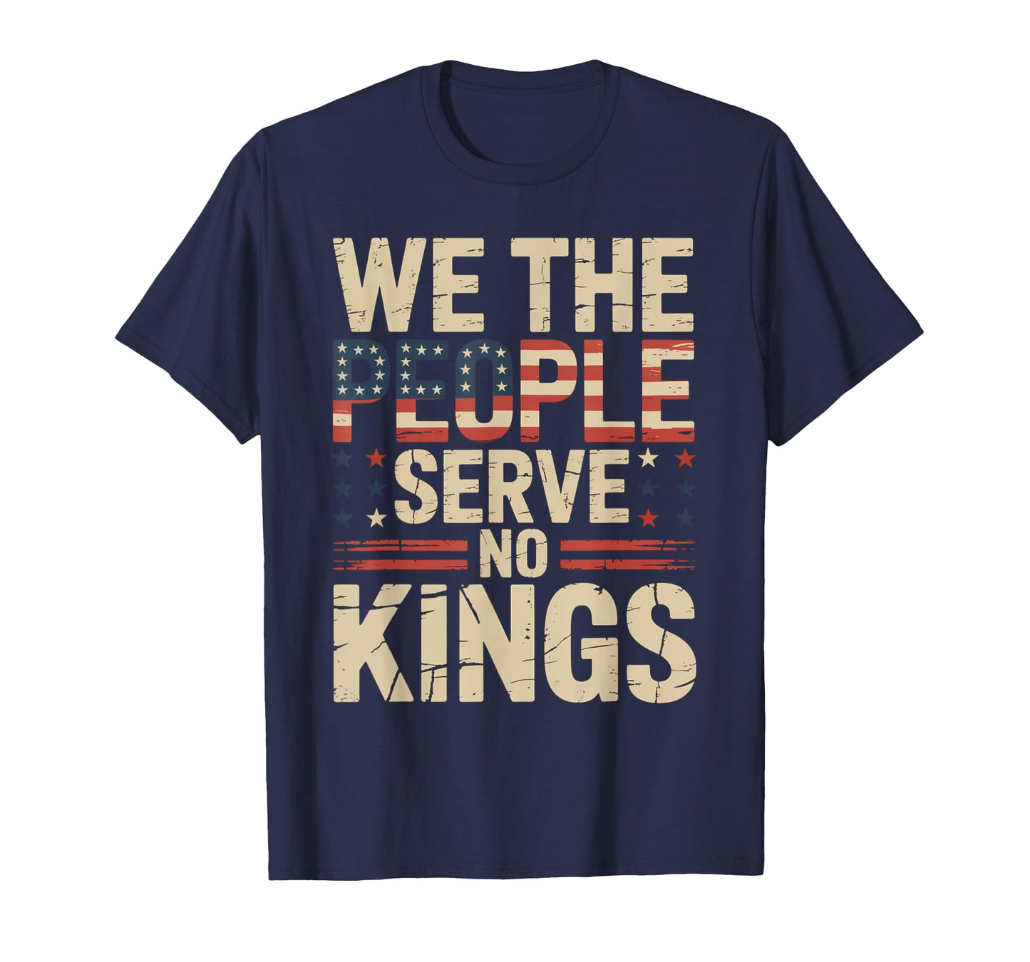 No Kings In America, Democracy, We The People T-Shirt
