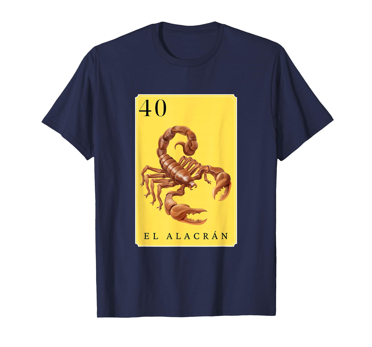 El Alacran Funny Spanish-Mexican Bingo Cards El Alacran T-Shirt