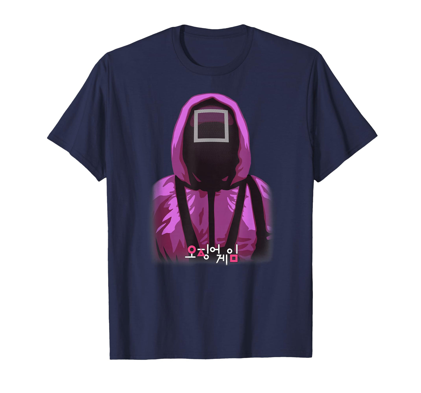 Squid Game Square Mask Guard T-Shirt