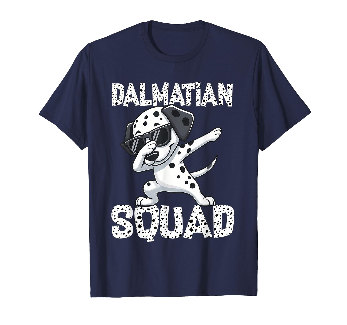 Dalmatian Squad Costume Halloween I'm A Dalmatian Dog Lover T-Shirt