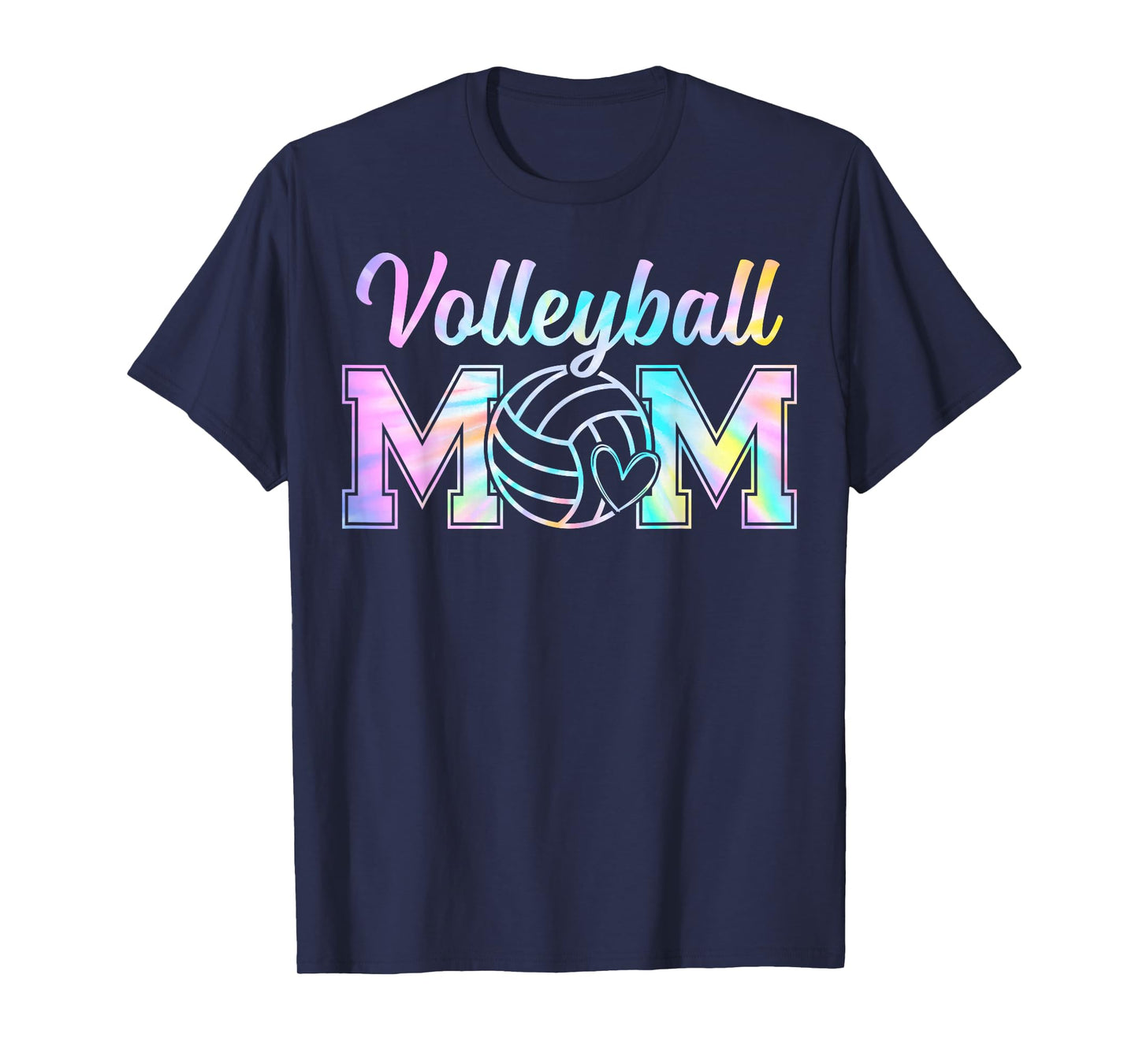 Volleyball Mom Game Day Vibes Mothers Day Volleyball Mother T-Shirt