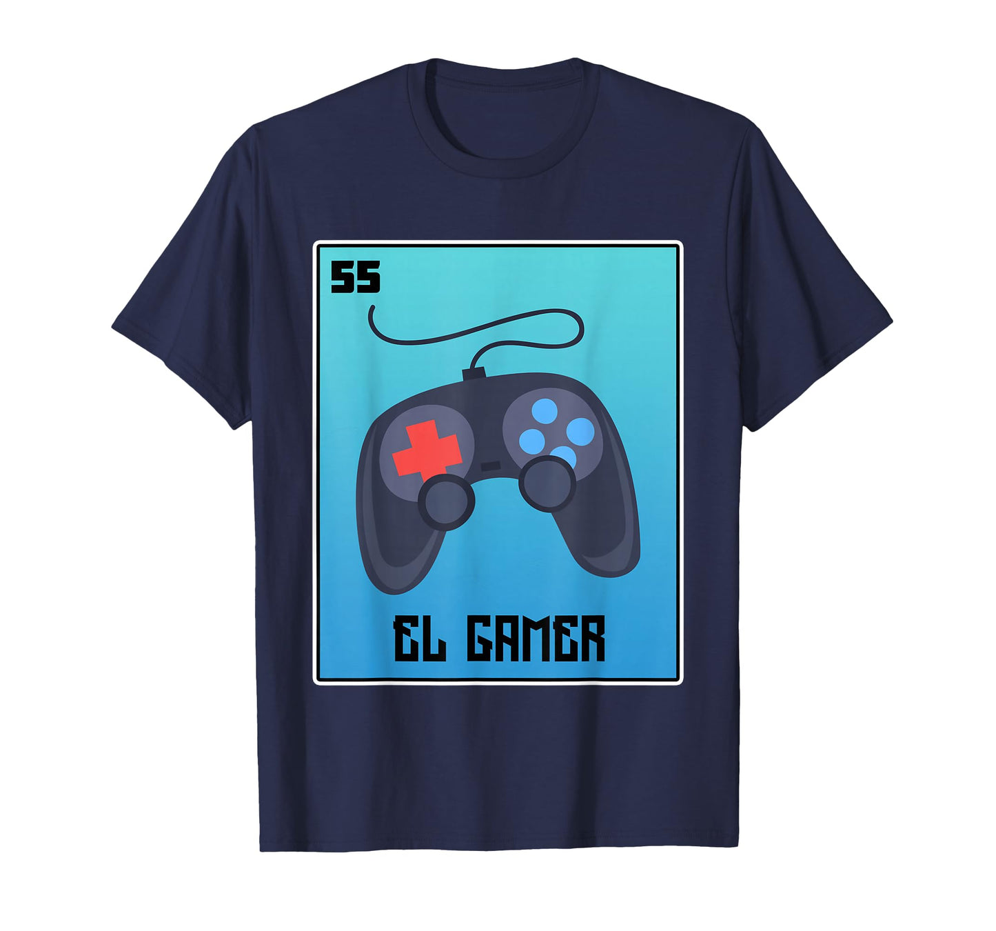 El Gamer Video Games Funny Mexican Lottery Parody Graphic T-Shirt