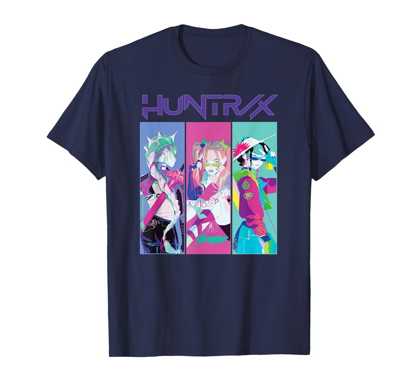 Kpop Demon Hunters HUNTR/X Girls Officially Licensed T-Shirt