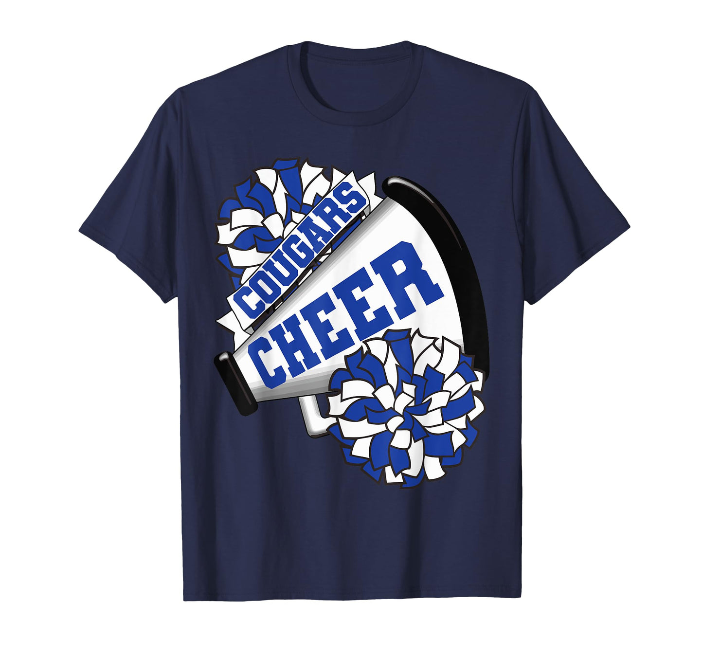 Cougars Cheer Back To School Cheerleading Spirit B T-Shirt