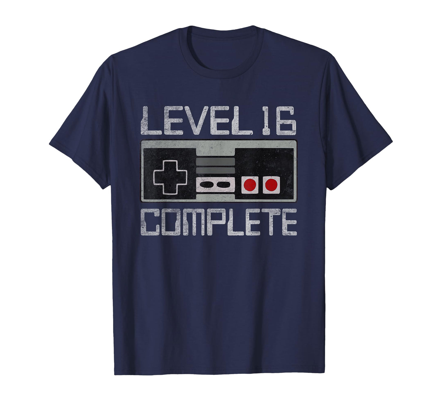 Level 16 Complete 16 Year 16th Wedding Anniversary For Him T-Shirt