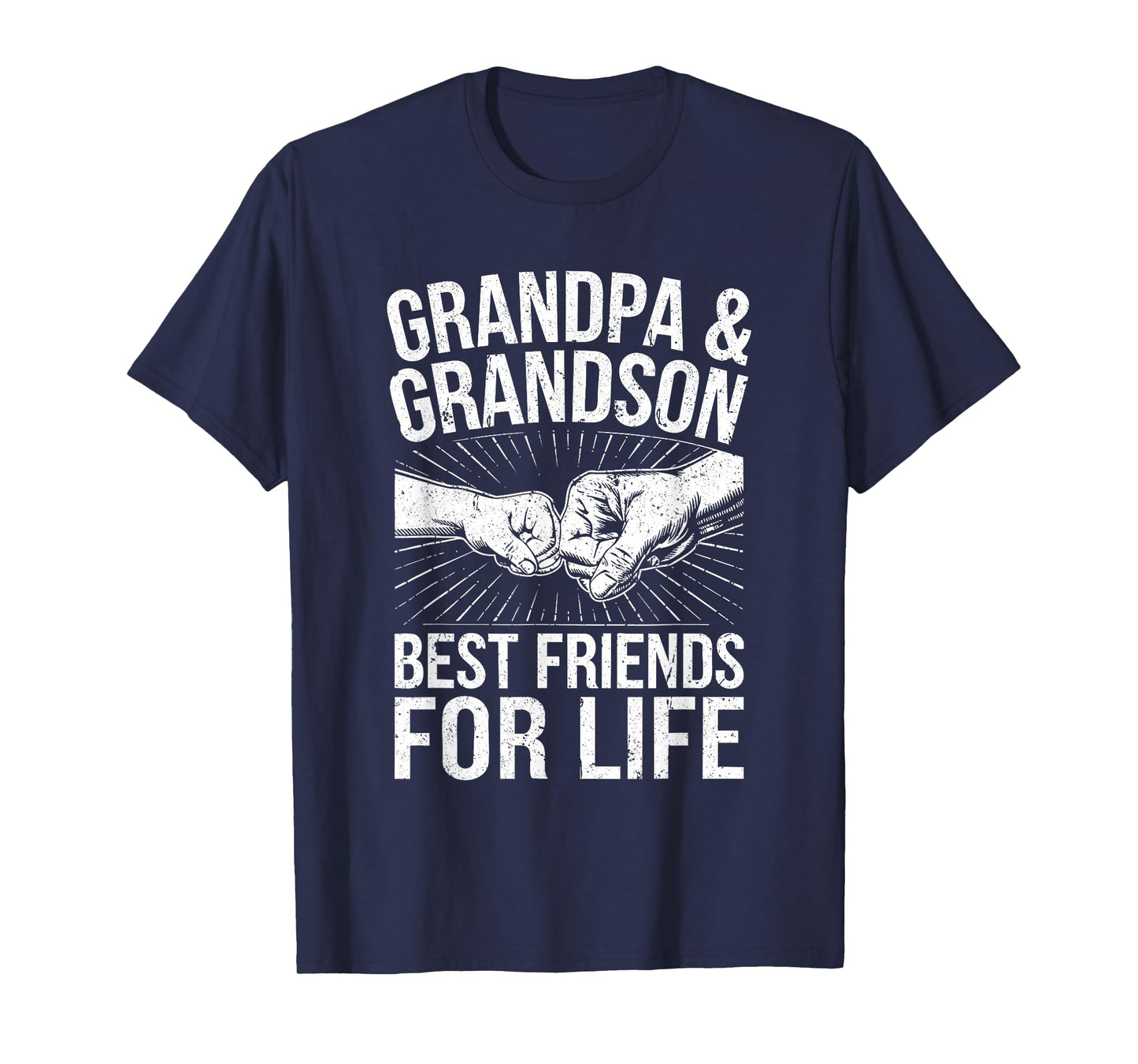 Grandpa And Grandson Best Friends For Life Shirt Matching T-Shirt