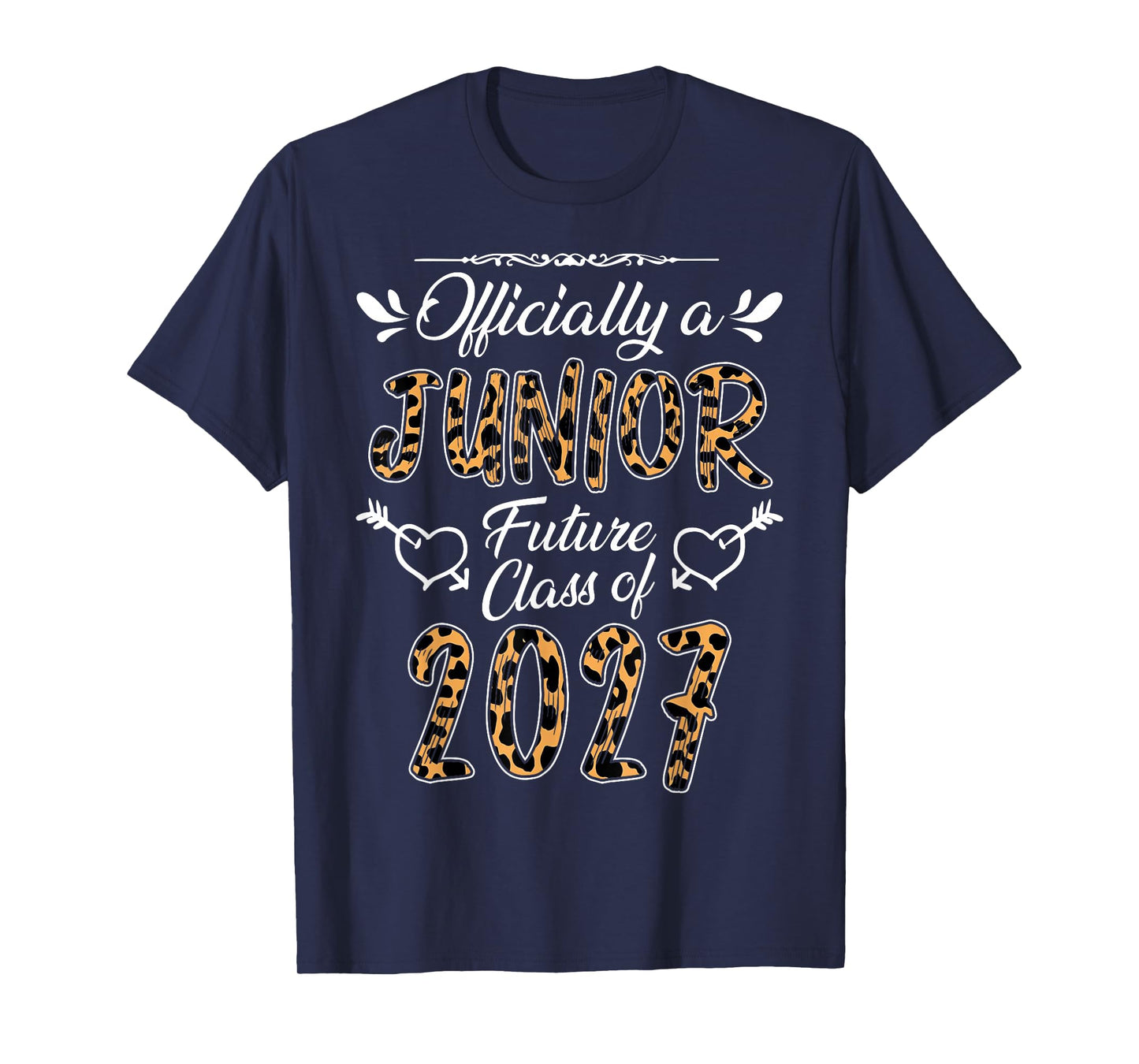 Officially a Junior Future Class of 2027 Leopard T-Shirt