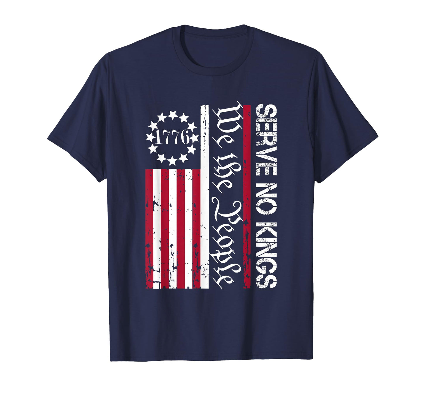 We The People Serve No Kings Shirt No King Patriotic Freedom T-Shirt