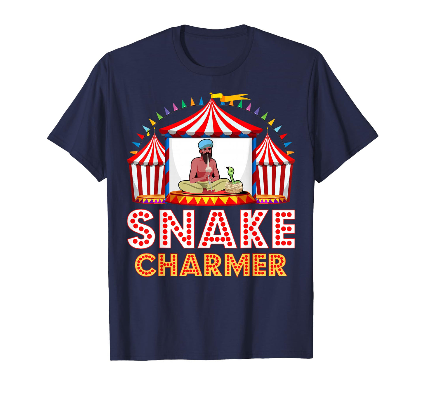 Carnival Event Circus Staff Animal Trainer Snake Charmer T-Shirt