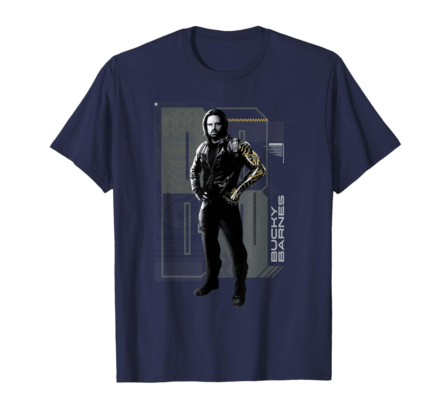 Marvel Studios Thunderbolts Team Spotlight Bucky Barnes T-Shirt