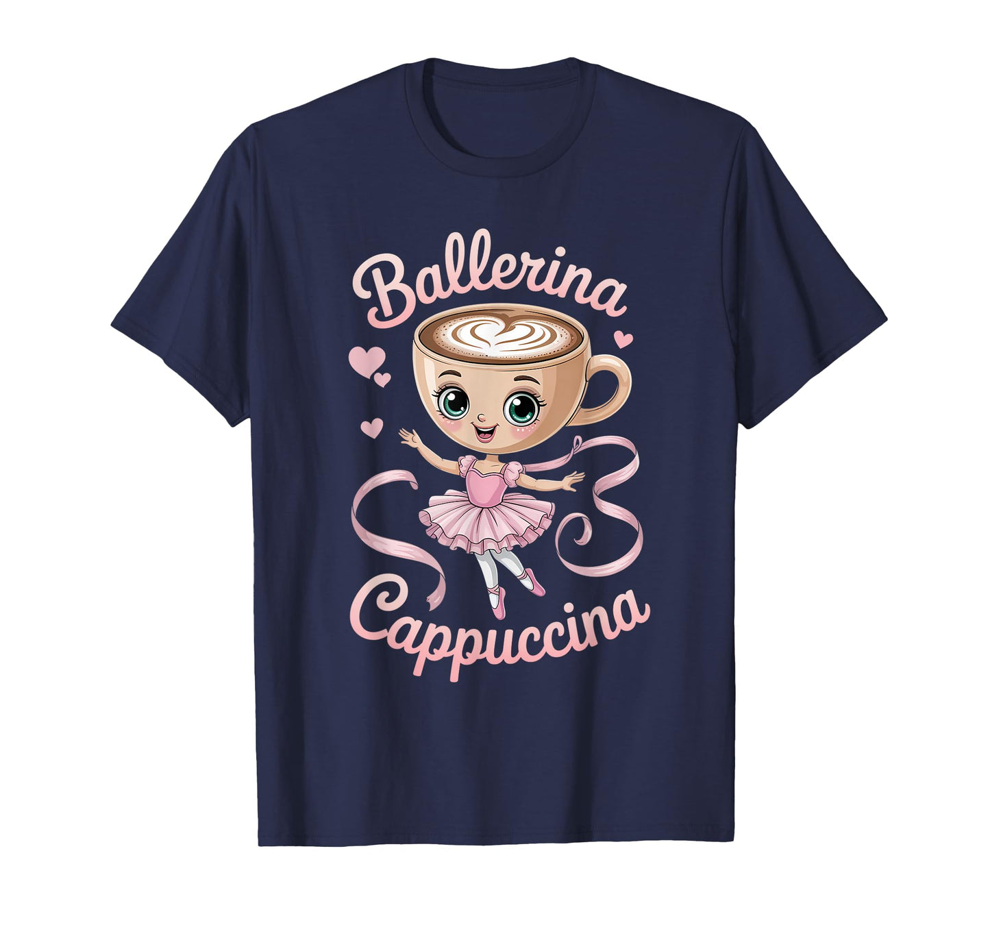 Funny Ballerina Cappuccina Italian Brainrot Meme T-Shirt