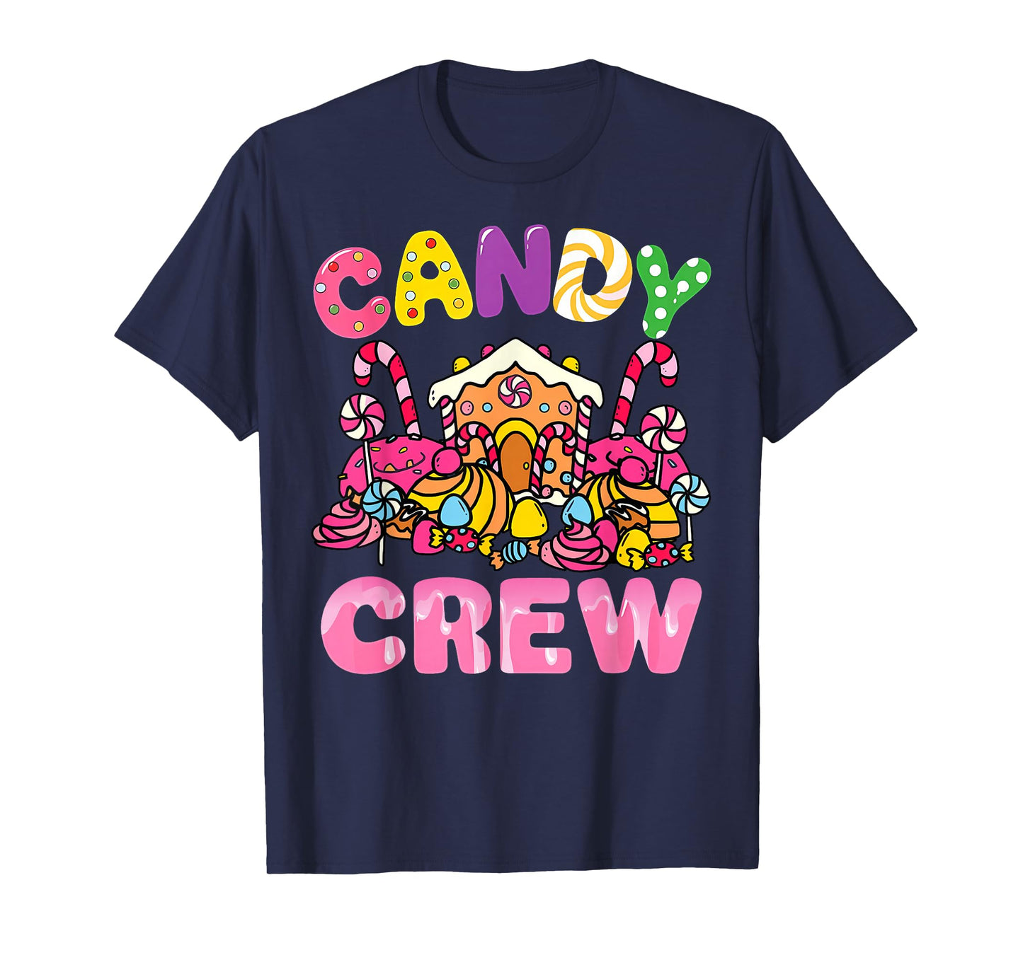 Candy Crew Candy Costume Women Candy Land Kids Sweetie T-Shirt