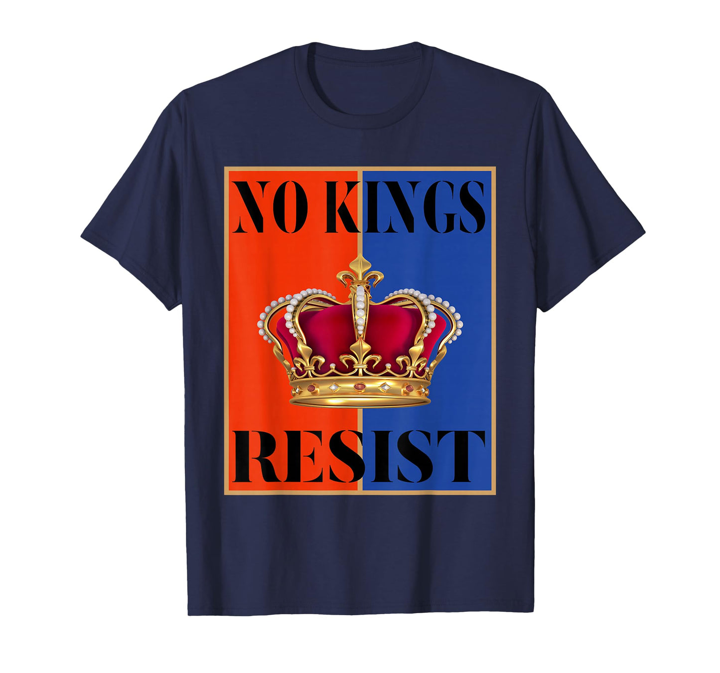 No Kings Resist No Kings in America T-Shirt