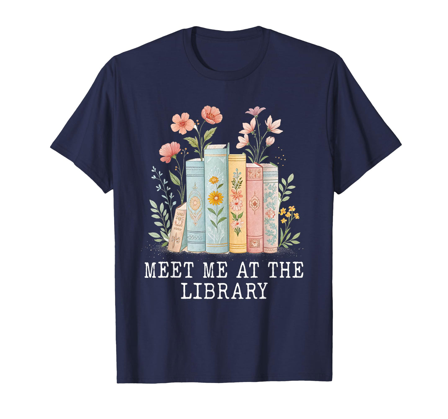 Meet Me At The Library For Teachers And School Librarians T-Shirt